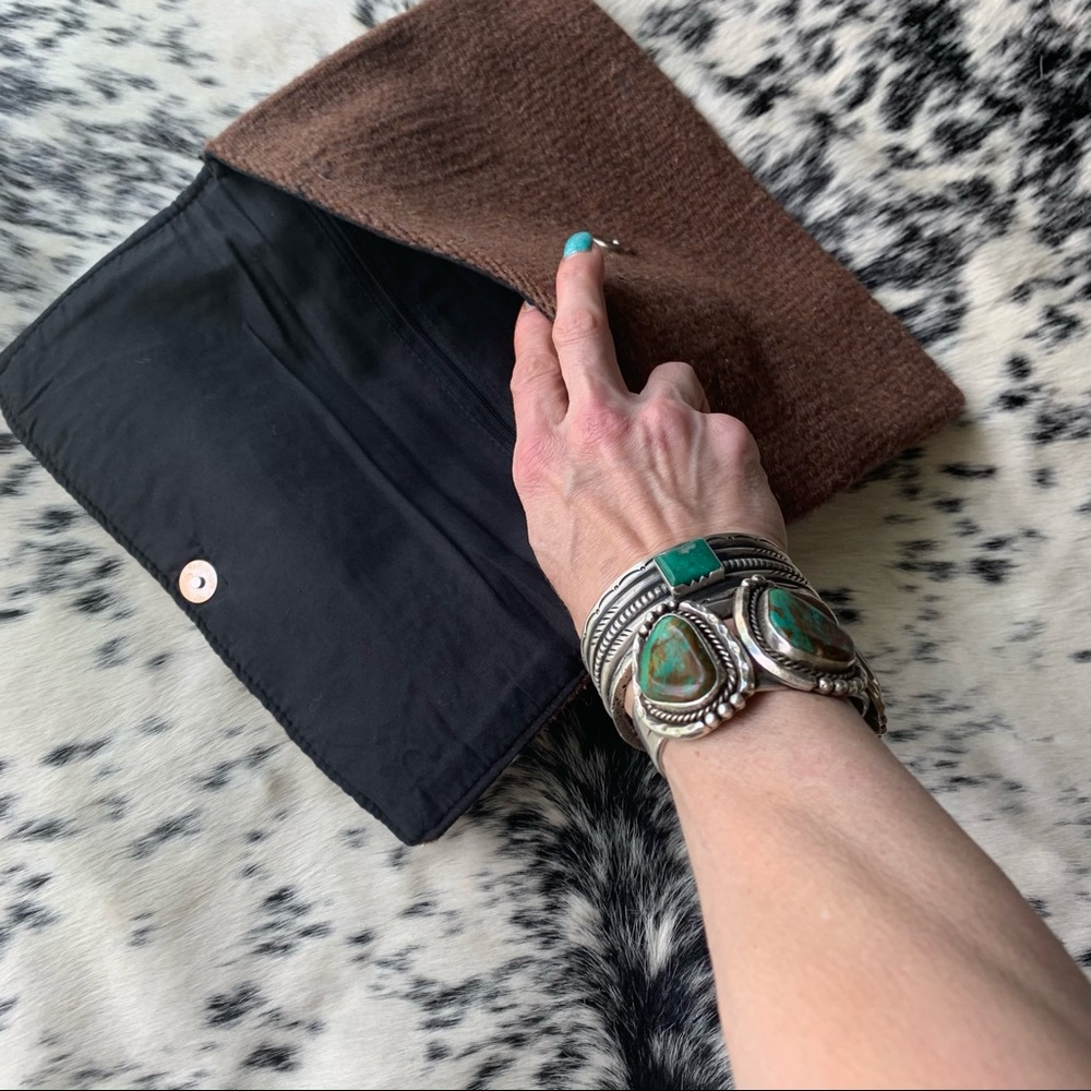 Senorita Clutch in Chocolate - Picture 4 of 4